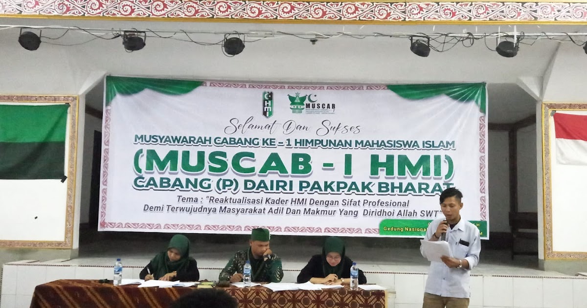 HMI kota kumurkek Gelar Musyawarah Cabang